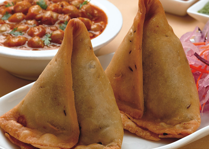 Samosa Ragda